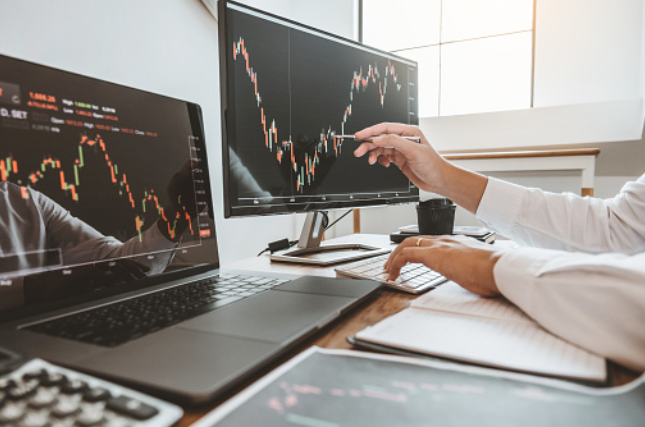 analyze trade graphics