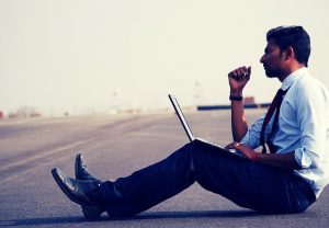 man thinking